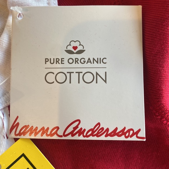 Hanna Anderson Santa Claus Unisex Pajama Set, 100% Organic Cotton, NWT - Picture 3 of 7